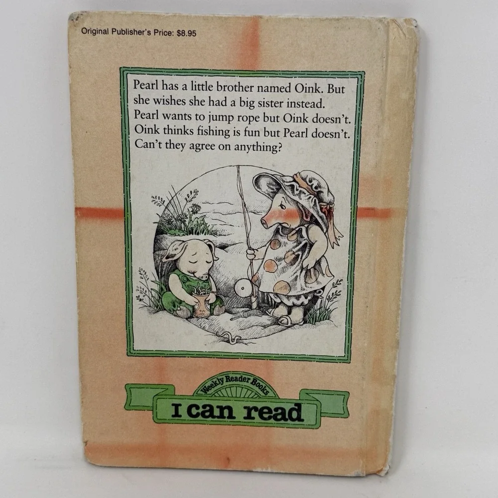 Oink and Pearl Kay Chorao‎ 1981 I Can Read Book Harper & Row